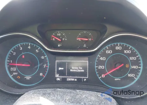 2016 Chevrolet Cruze Lt Auto из США, поврежденный, VIN 1G1BE5SM2G7271451